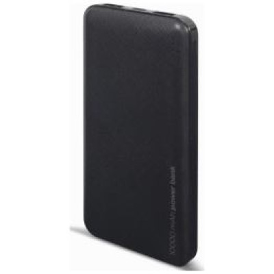 Gembird Enerģijas krātuve Gembird 10000 mAh Power Bank Black