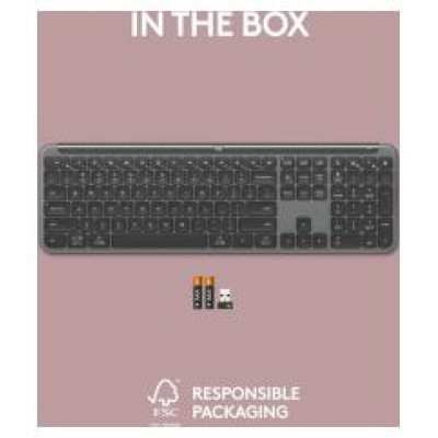 Logitech Klaviatūra Logitech K950 Graphite