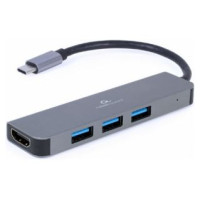 Gembird USB Type-C 2-in-1 Multi-port Adapter (Hub + HDMI)