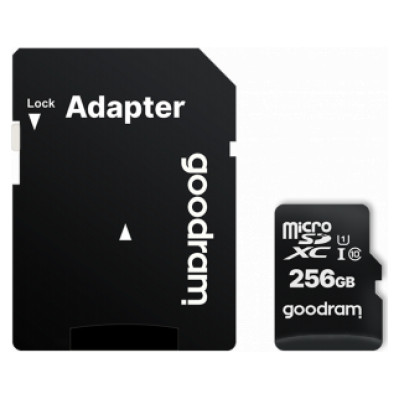 Goodram Atmiņas karte Goodram M1AA 256GB MicroSDXC + Adapter
