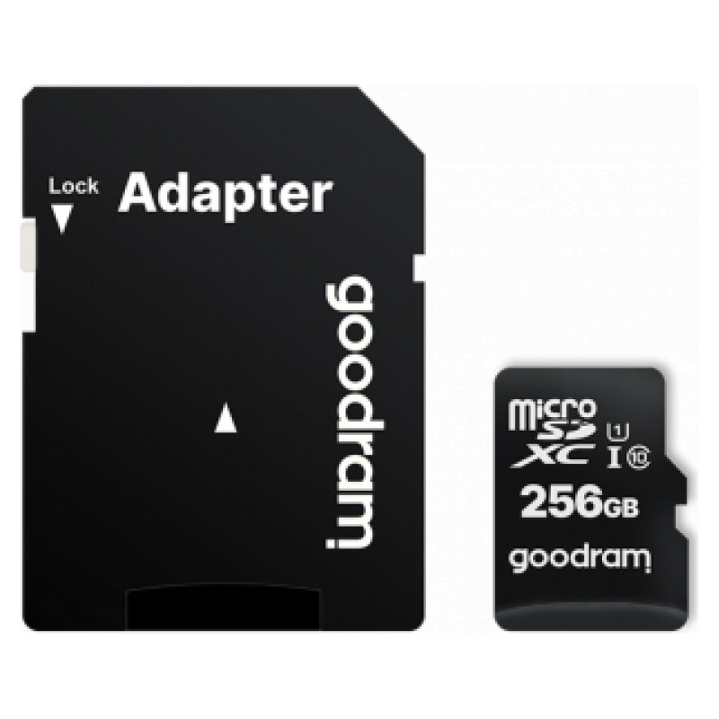 Goodram Atmiņas karte Goodram M1AA 256GB MicroSDXC + Adapter