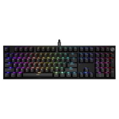 Genesis Klaviatūra Genesis Thor 404 Black Gateron Yellow Pro