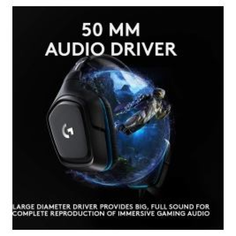Logitech G432 7.1 Surround Sound Gaming headset