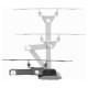 Gembird Tv Stiprinājums Gembird Full-motion TV Wall Mount