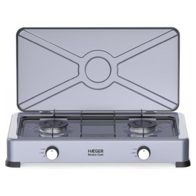 Haeger GC-02E.022A Double Cook Divriņķu gāzes plītiņa