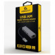 Gembird USB AM Gigabit Network Adapter with 3-port USB 3.0 hub