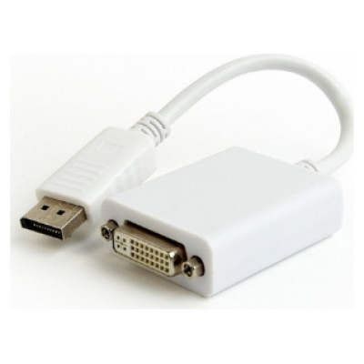 Gembird DisplayPort Male - DVI Female White 4K