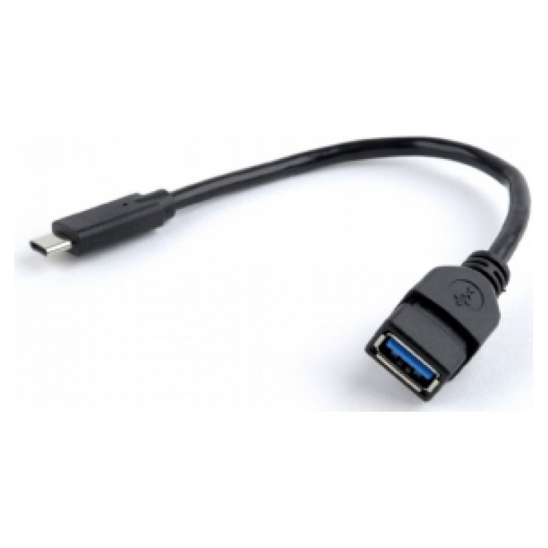 Gembird OTG USB Type C Male - USB Female 0.2m Black USB 3.0