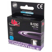 Uprint Tintes kārtridžs UPrint Brother LC123C/125XLC Cyan