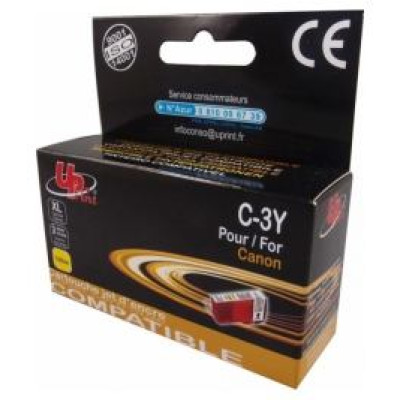 Uprint Tintes kārtridžs UPrint Canon BCI-3eY Yellow