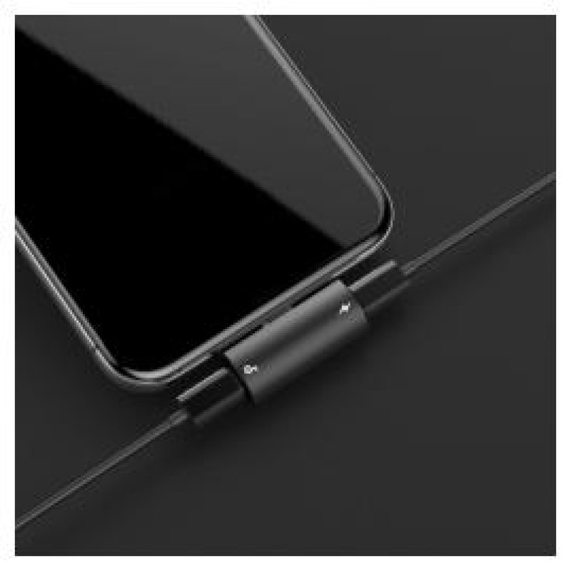 Baseus Adapteris Baseus Lightning  Male - Lightning Female Black