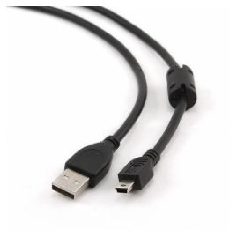 Gembird Kabelis Gembird Premium USB Male - MiniUSB Male 1.8m Black