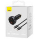 Baseus Auto lādētājs Baseus Superme Series 140W Black