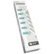 Kolink PSU kabeļu pagarinātāji Kolink Core Pro Braided Cable Extension Kit 12V-2x6 Type 2 - White