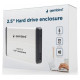 Gembird Kastīte cietajam diskam Gembird 2,5" HDD SATA USB 3.0