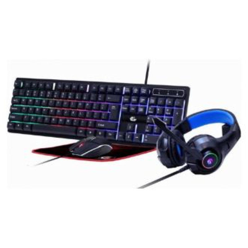 Gembird 4-in-1 Backlight Gaming Kit Ghost
