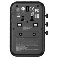 Verbatim Lādētājs Verbatim Universal Travel Adapter 65W GaN III