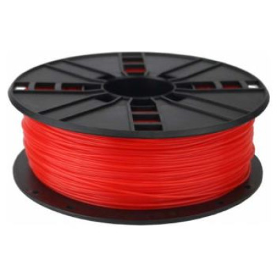 Gembird 3D Printera izejmateriāls Gembird Filament PLA Fluorescent Red 1.75 mm 1 kg