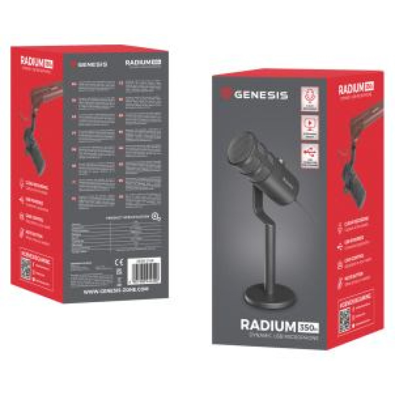 Genesis Mikrofons Genesis Radium 350D