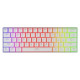 Genesis Thor 660 G2 60% White RGB Gateron Red
