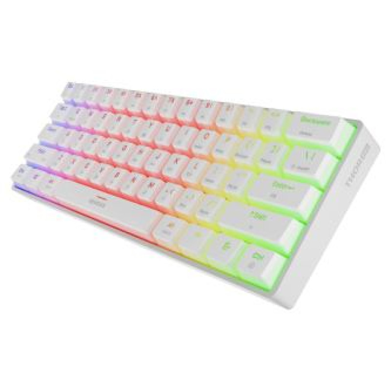 Genesis Thor 660 G2 60% White RGB Gateron Red