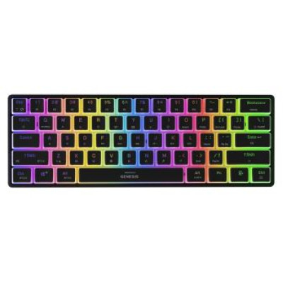 Genesis Thor 660 G2 60% Black RGB Gateron Brown