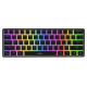 Genesis Thor 660 G2 60% Black RGB Gateron Brown