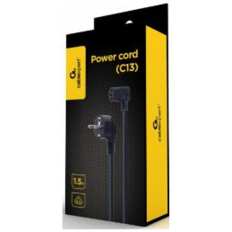 Gembird Kabelis Gembird Power cord (C13) VDE Approved 1.5m