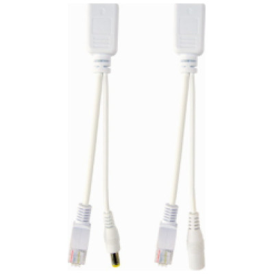 Gembird UTP passive POE adapter kit 0.15m White