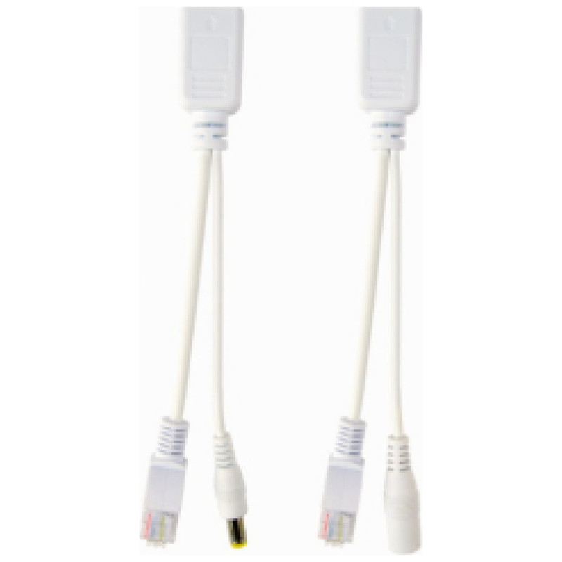 Gembird UTP passive POE adapter kit 0.15m White