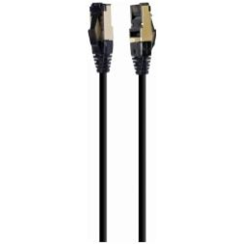 Gembird Kabelis Gembird S/ FTP Cat. 8 LSZH Patch Cord Black 7.5 m