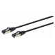 Gembird Kabelis Gembird S/ FTP Cat. 8 LSZH Patch Cord Black 7.5 m