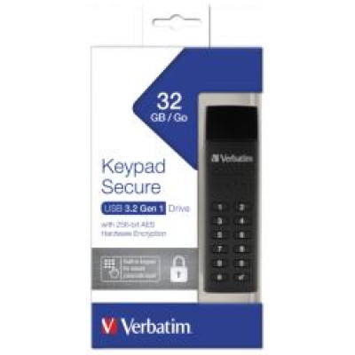 Verbatim USB Atmiņa Verbatim 32GB Keypad Secure