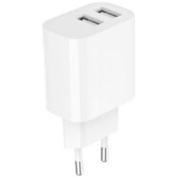 Gembird Lādētājs Gembird Universal 2 x USB Charger White