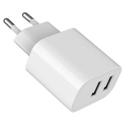 Gembird Lādētājs Gembird Universal 2 x USB Charger White