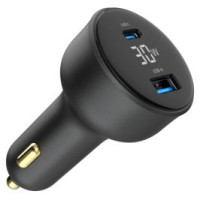 Gembird Auto lādētājs Gembird 2-port USB Car Fast Charger 30W Black