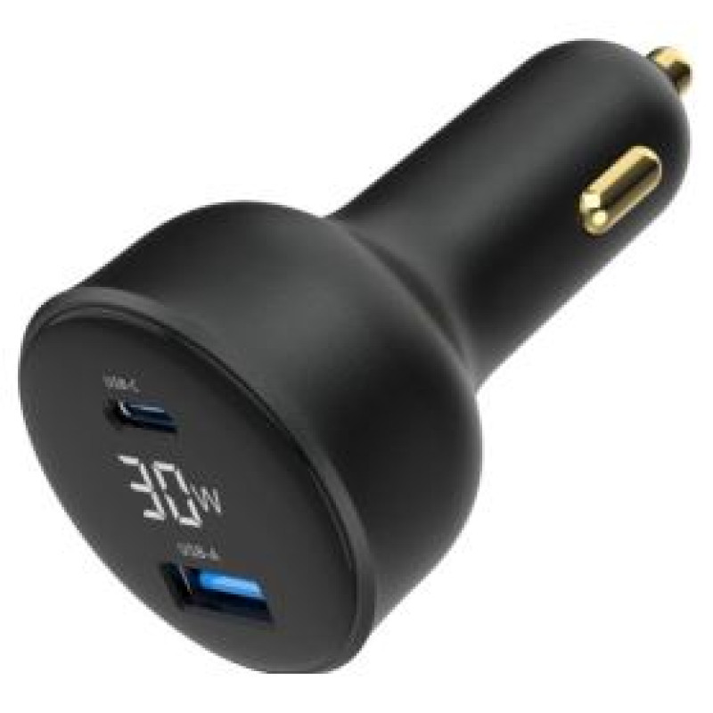 Gembird Auto lādētājs Gembird 2-port USB Car Fast Charger 30W Black