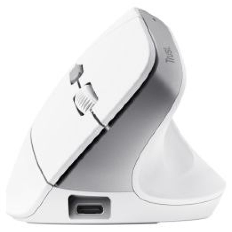 Trust Datorpele Trust Bayo II Ergonomic White