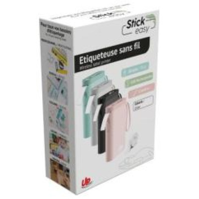 Uprint Portatīvais uzlīmju printeris UPRINT UP21 rozā, USB uzlādējams