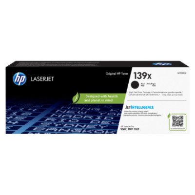 Hewlett-Packard Toneris HP 139X Black