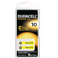 Duracell Hearing 10 (A10) Blistera iepakojumā 6gb.
