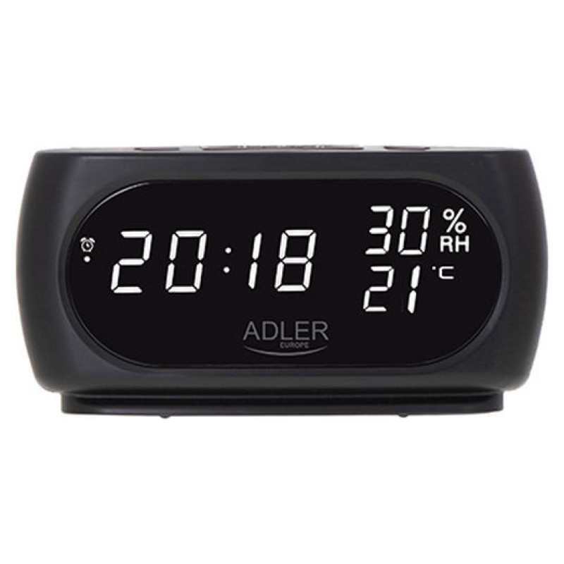 Adler AD 1186 Pulkstenis ar modinātāju un termometru