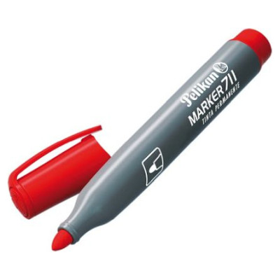 Pelikan Permanents marķieris 711 1,5mm sarkans (817912)