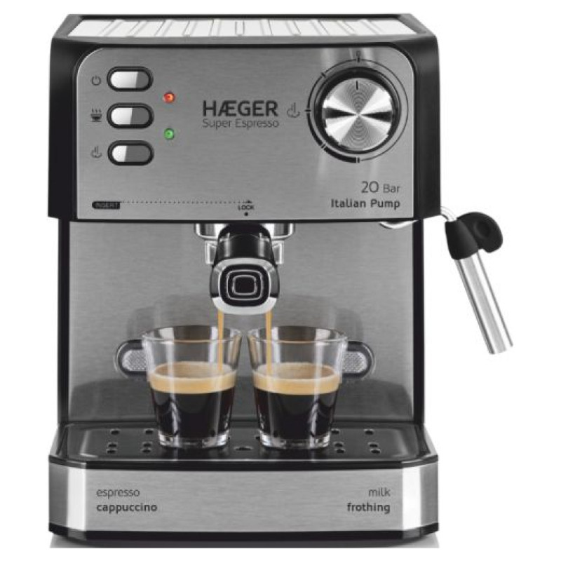 Haeger CM-85B.011A Super Espresso* Espresso automāts 1.6L 850W 20bar
