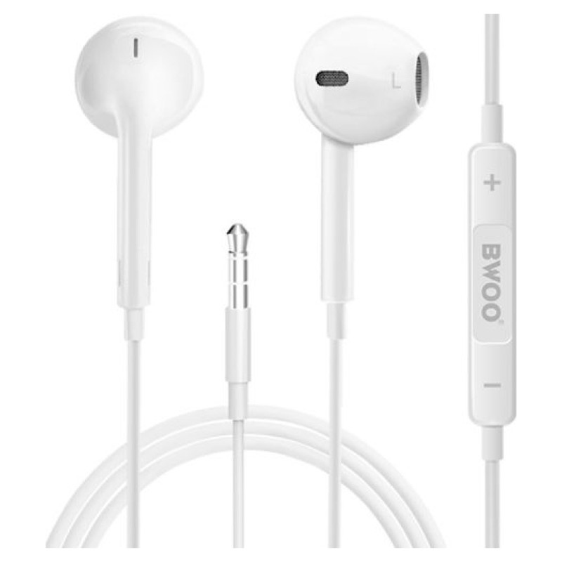 Bwoo BO-HF05 In-Ear austiņas ar smartphone control un mikrofonu