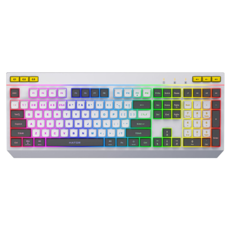 Hator HTK405US Icefall Spēļu klaviatūra ENG