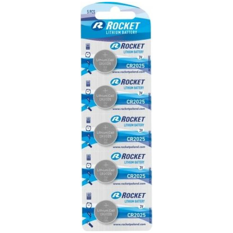 Rocket CR2025-5BB Blistera iepakojumā 5gb.