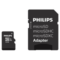 Philips MicroSDHC 32GB class 10/UHS 1 + Adapter