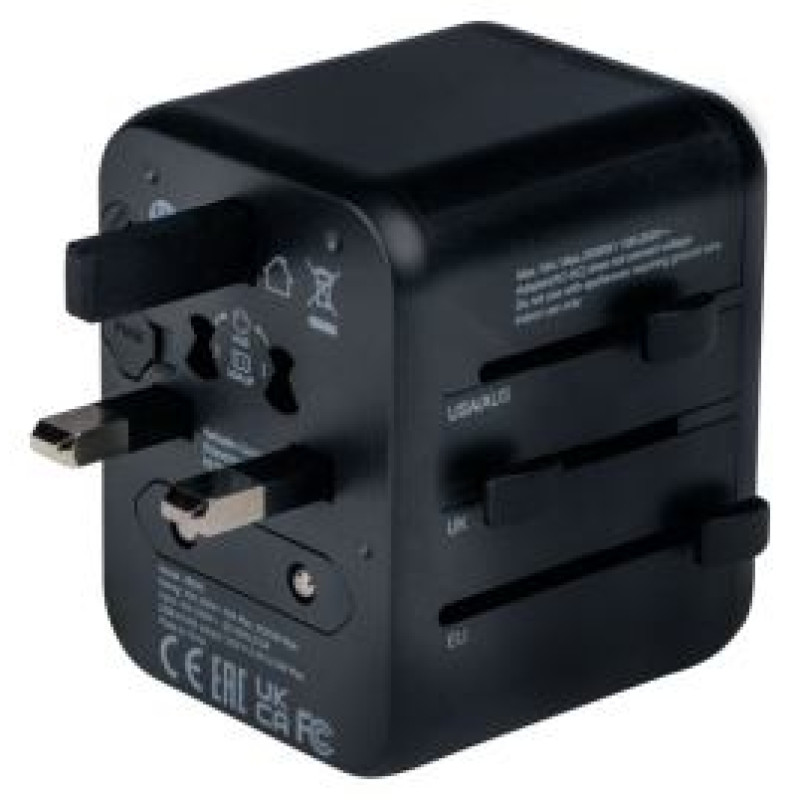 Verbatim Adapteris Verbatim Universal Travel 2 x USB