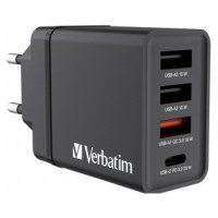 Verbatim Lādētājs Verbatim Wall Charger 30W Black